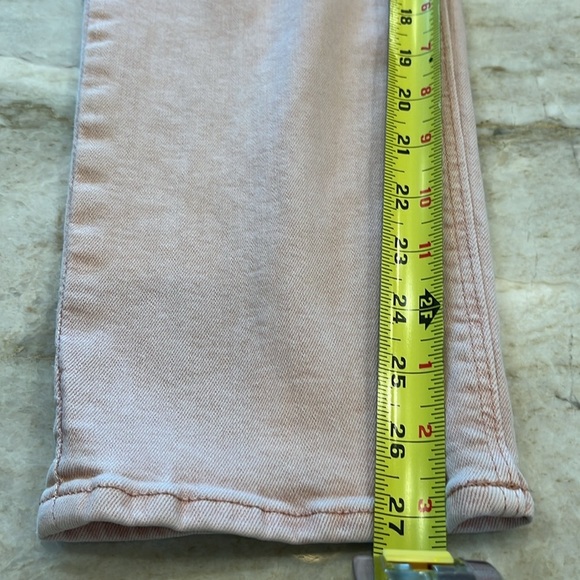 Old Navy | Powder Pink Distressed Boyfriend‎ Jeans | Women’s 6 - Picture 4 of 13